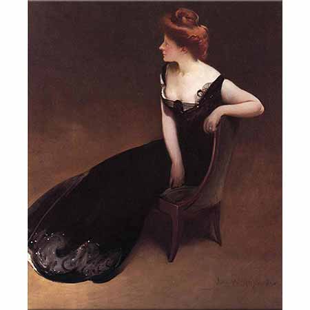 John White Alexander Mrs Herman Duryea'nın Portresi