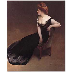 John White Alexander Mrs Herman Duryea'nın Portresi