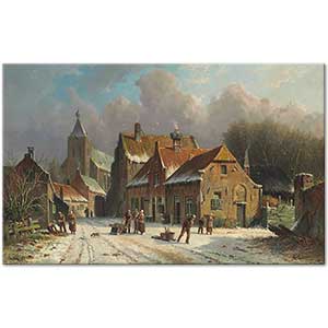 Adrianus Eversen Köyde Kış Hattem