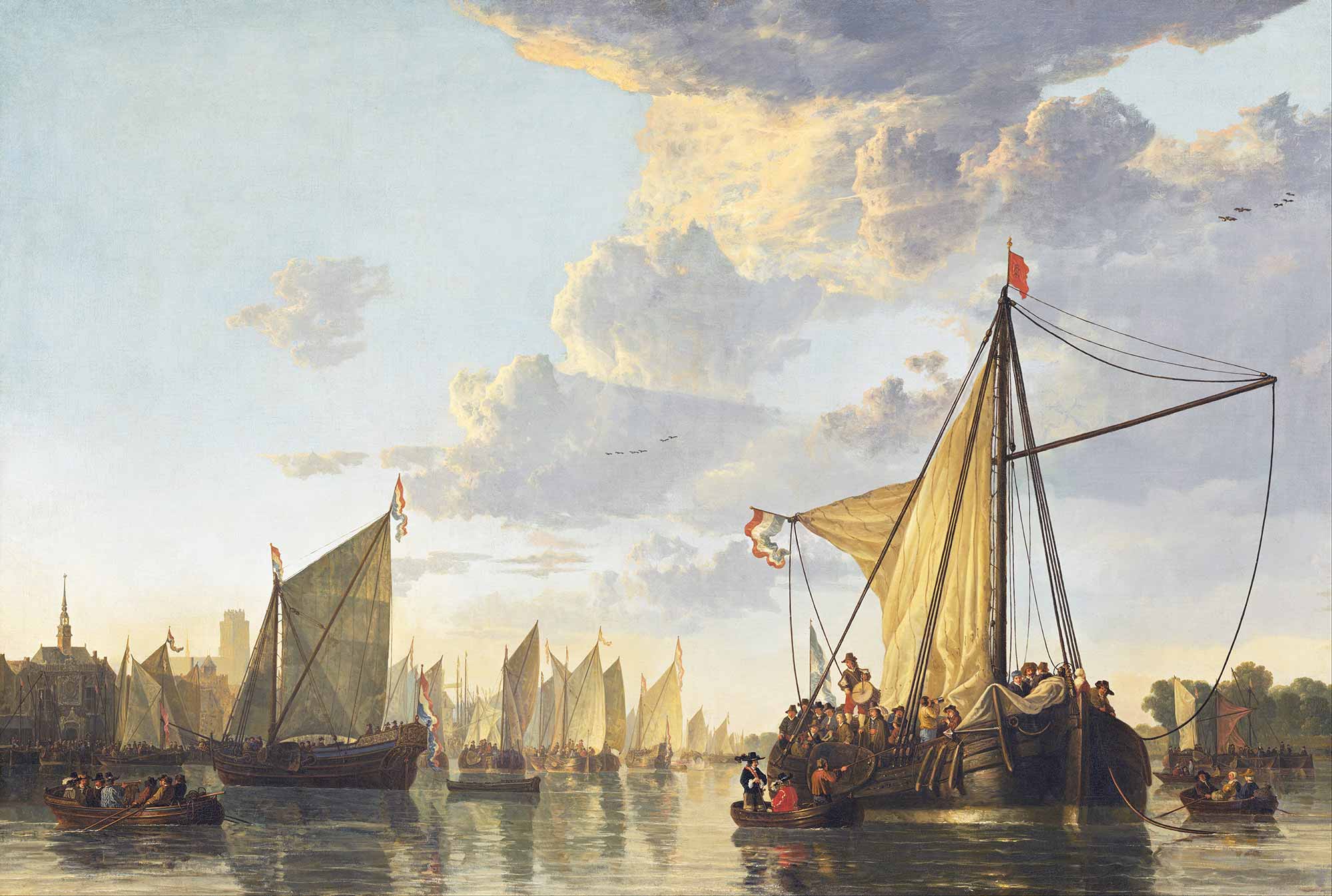 Aelbert Cuyp Dordrecht Limanı