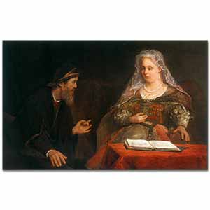 Aert de Gelder Esther ve Mordecai