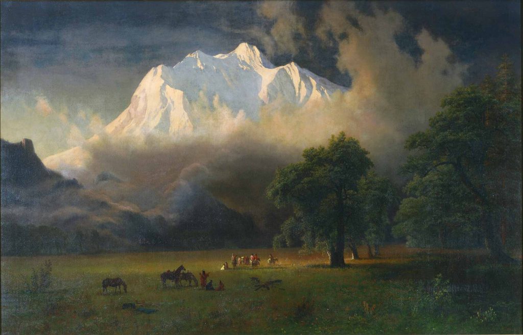 Albert Bierstadt Adams Dağı Washington