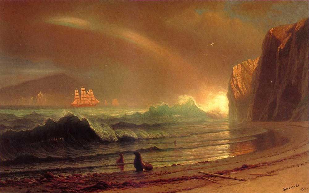 Albert Bierstadt Altın Geçidi