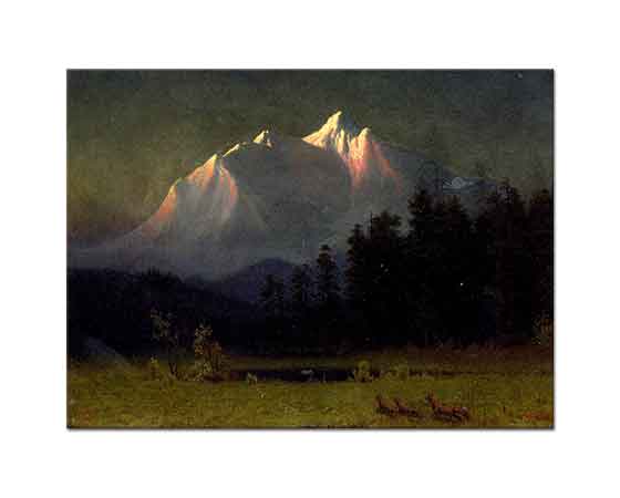 Albert Bierstadt Batı Manzarası