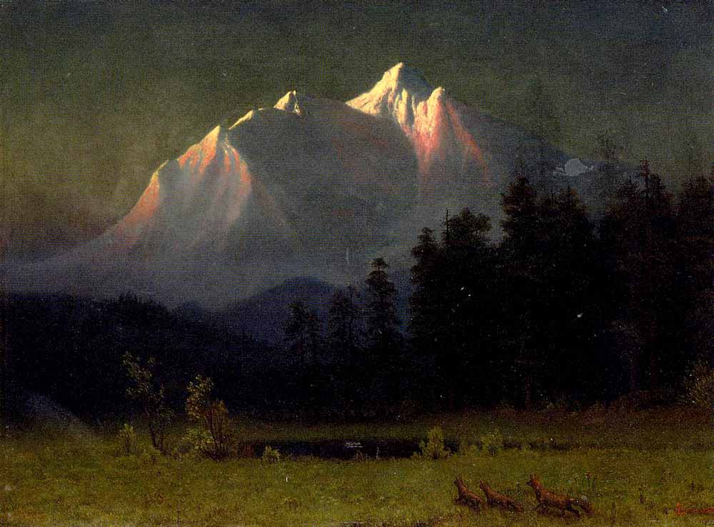 Albert Bierstadt Batı Manzarası