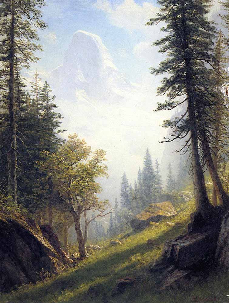 Albert Bierstadt Bern Alpleri Arasında
