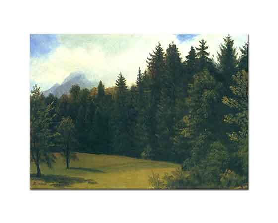 Albert Bierstadt Dağ Sayfiyesi
