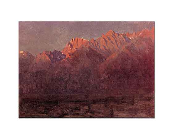 Albert Bierstadt Dağlar