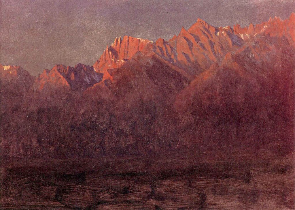 Albert Bierstadt Dağlar