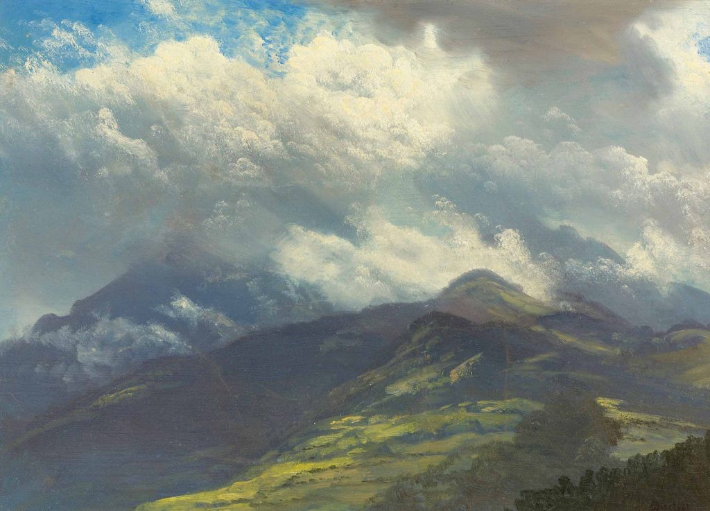 Albert Bierstadt Dağların Yeşilliği