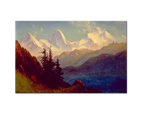 Albert Bierstadt Grand Teton'un ihtişamı