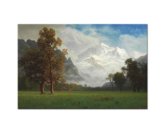 Albert Bierstadt Jungfrau Tepesi