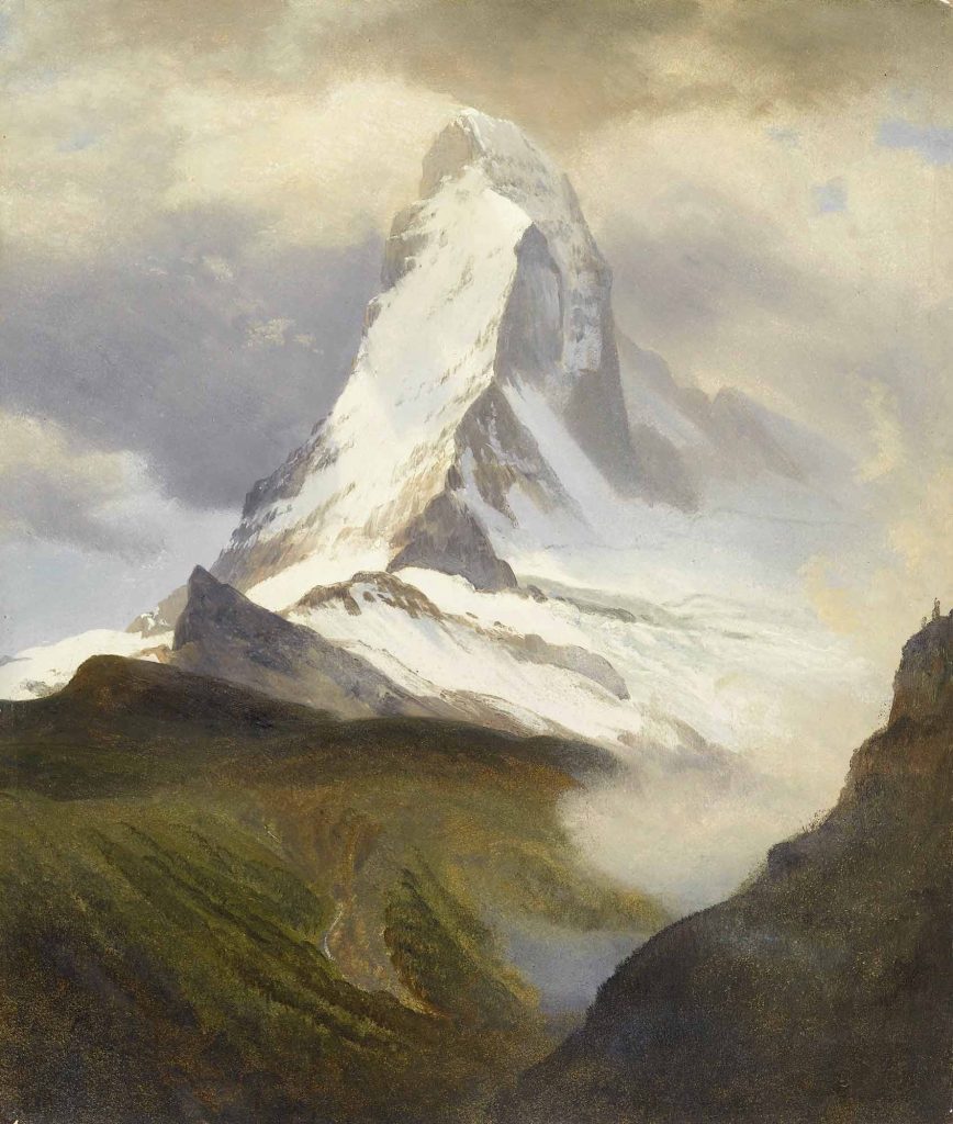Albert Bierstadt Matterhorn Tepesi