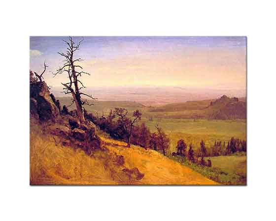 Albert Bierstadt Nebraska Wasatch Dağı