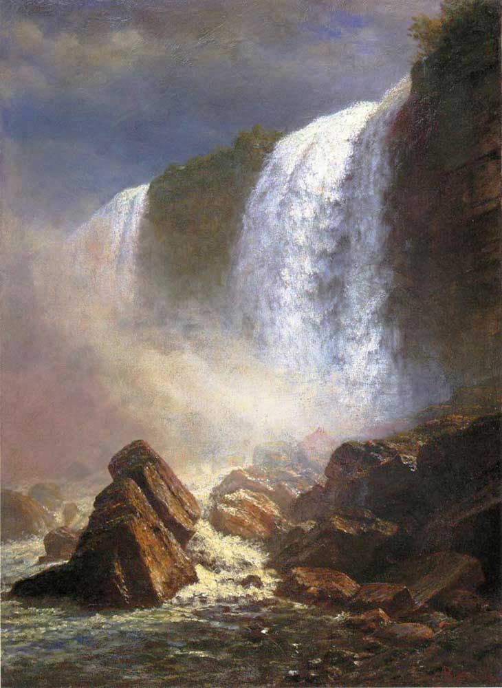 Albert Bierstadt Niyagara Şelalesi