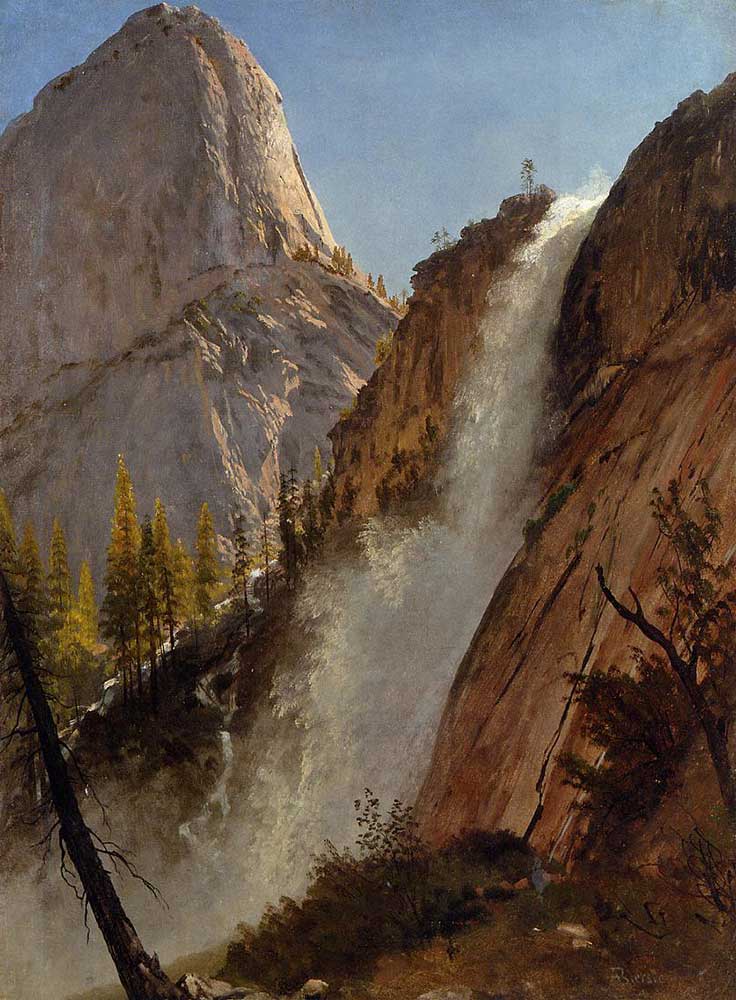 Albert Bierstadt Özgürlük Tepesi Yosemite