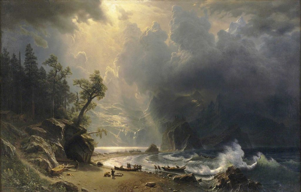 Albert Bierstadt Pasifik Kıyısı