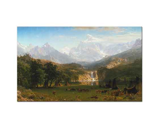 Albert Bierstadt Rocky Dağları Lander Tepesi