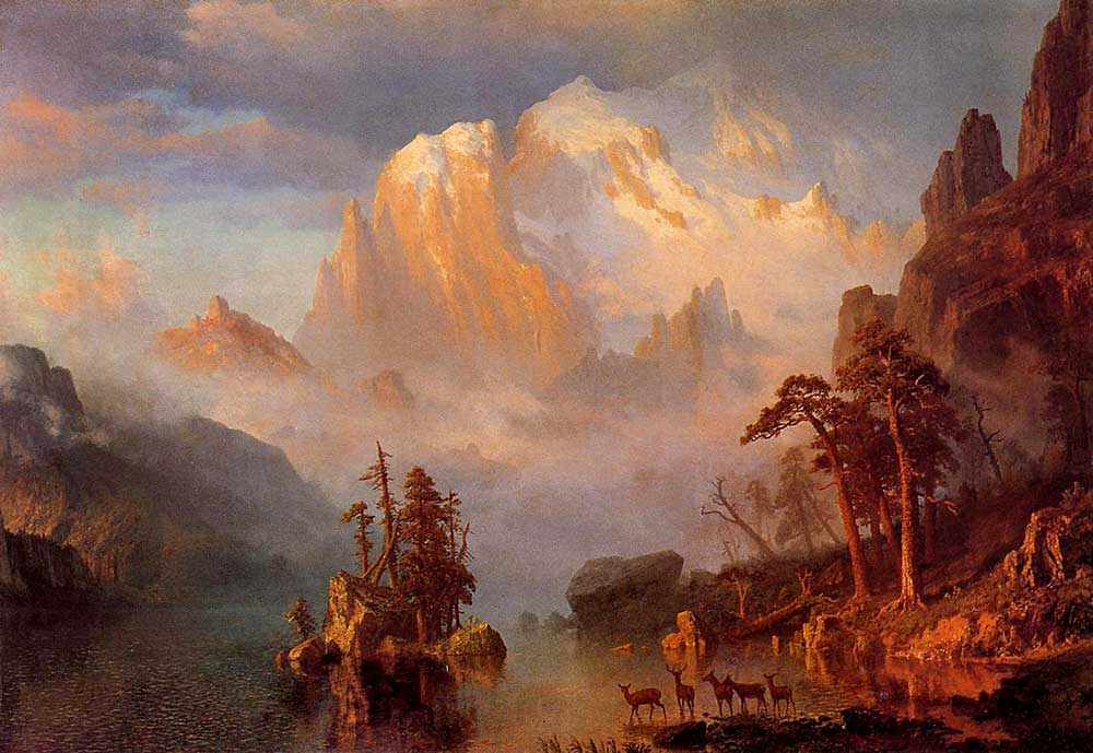 Albert Bierstadt Rocky Dağları