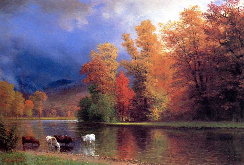 Albert Bierstadt Saco'da