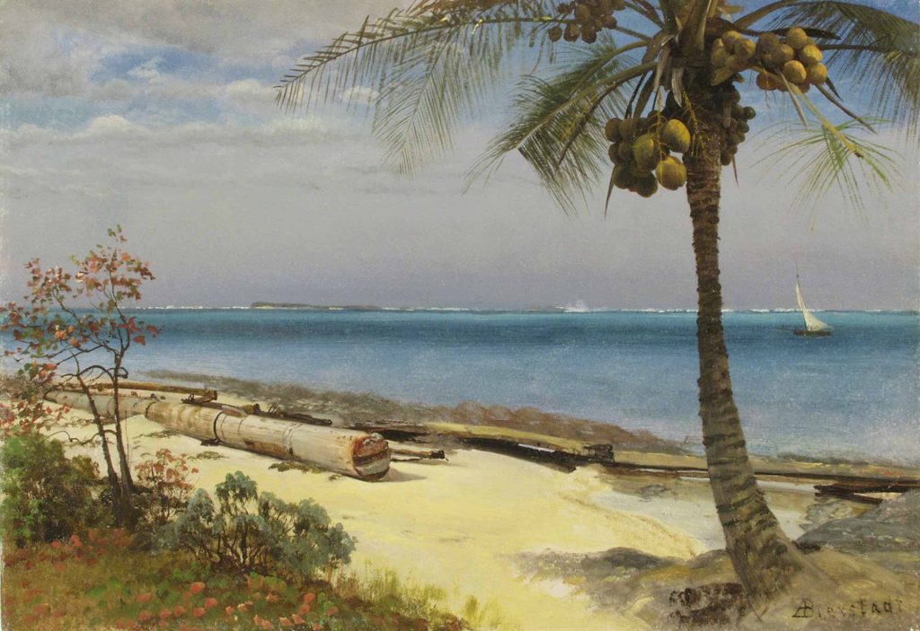 Albert Bierstadt Tropikal Manzara