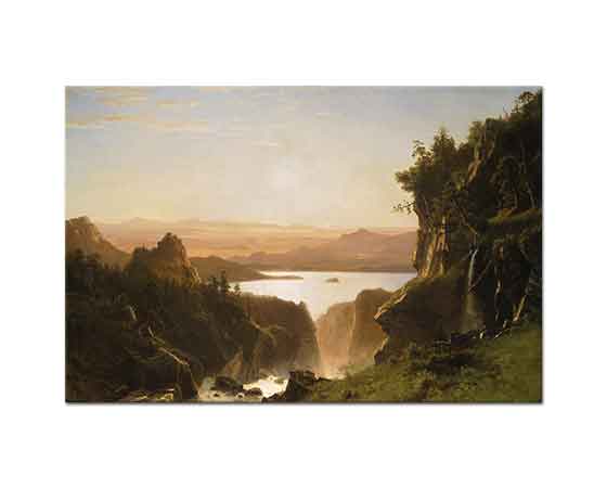 Albert Bierstadt Wind Nehri Ağzı Wyoming