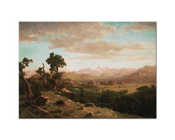 Albert Bierstadt Wind Nehri Çevresi