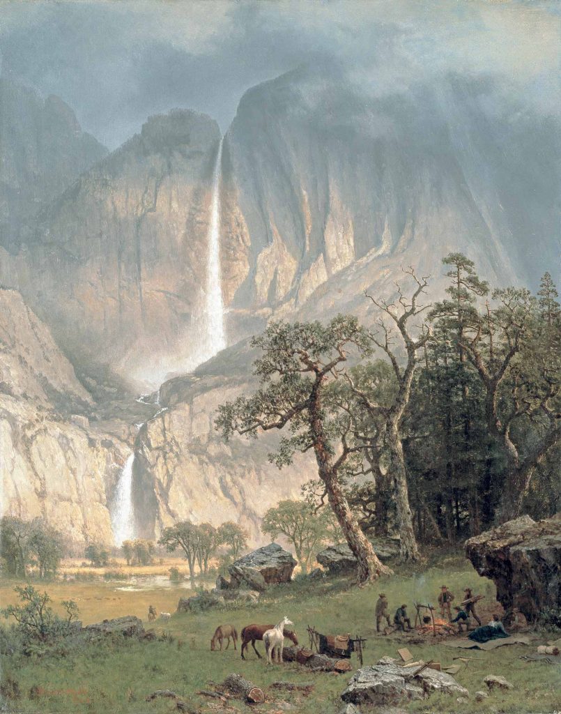 Albert Bierstadt Yosemite Şelalesi