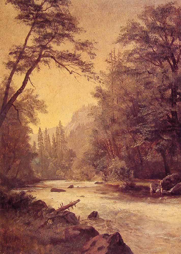 Albert Bierstadt Yosemite Vadisi