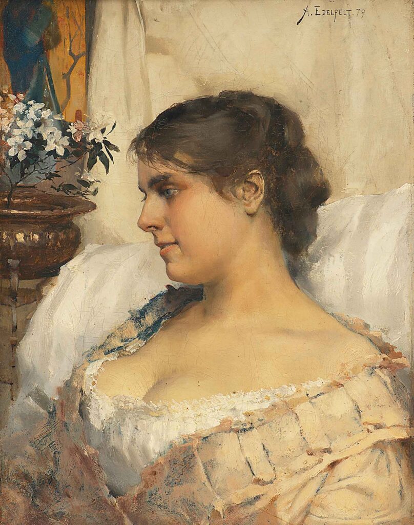 Albert Edelfelt Portre