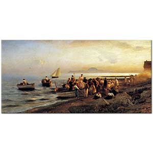 Albert Flamm Kıyıda İnsanlar