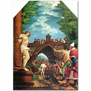 Albrecht Altdorfer Aziz Sebastian'ın İdamı