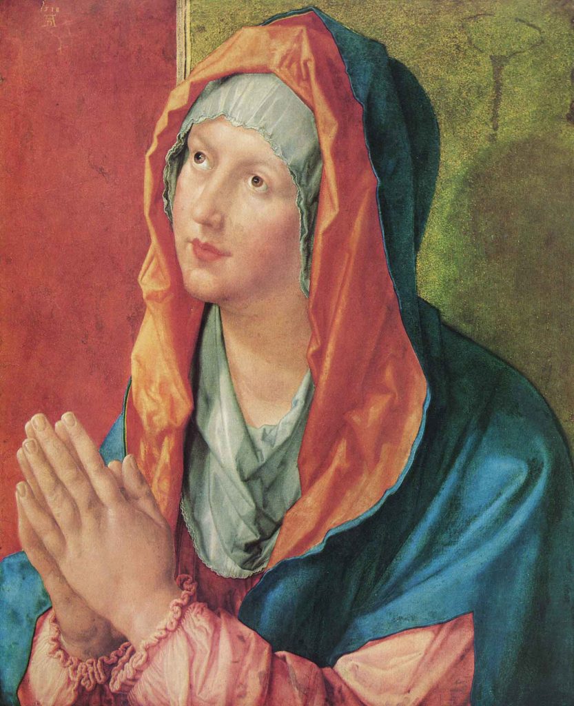 Albrecht Dürer, Bakire Meryem'in Duası