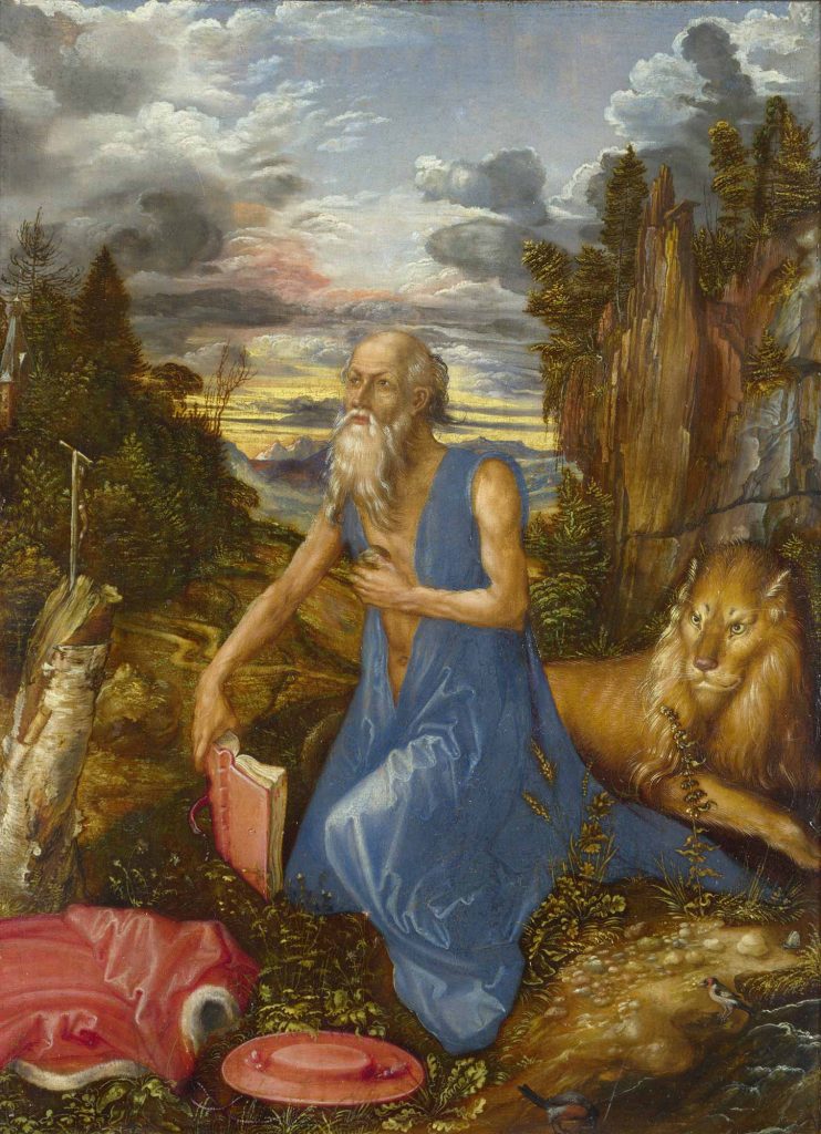 Albrecht Dürer, Çölde Aziz Jerome