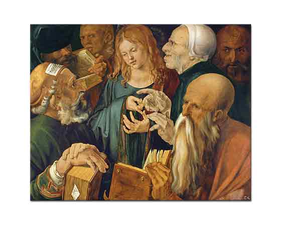 Albrecht Dürer, Doktorların Arasında Isa