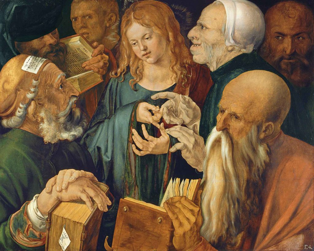 Albrecht Dürer, Doktorların Arasında Isa