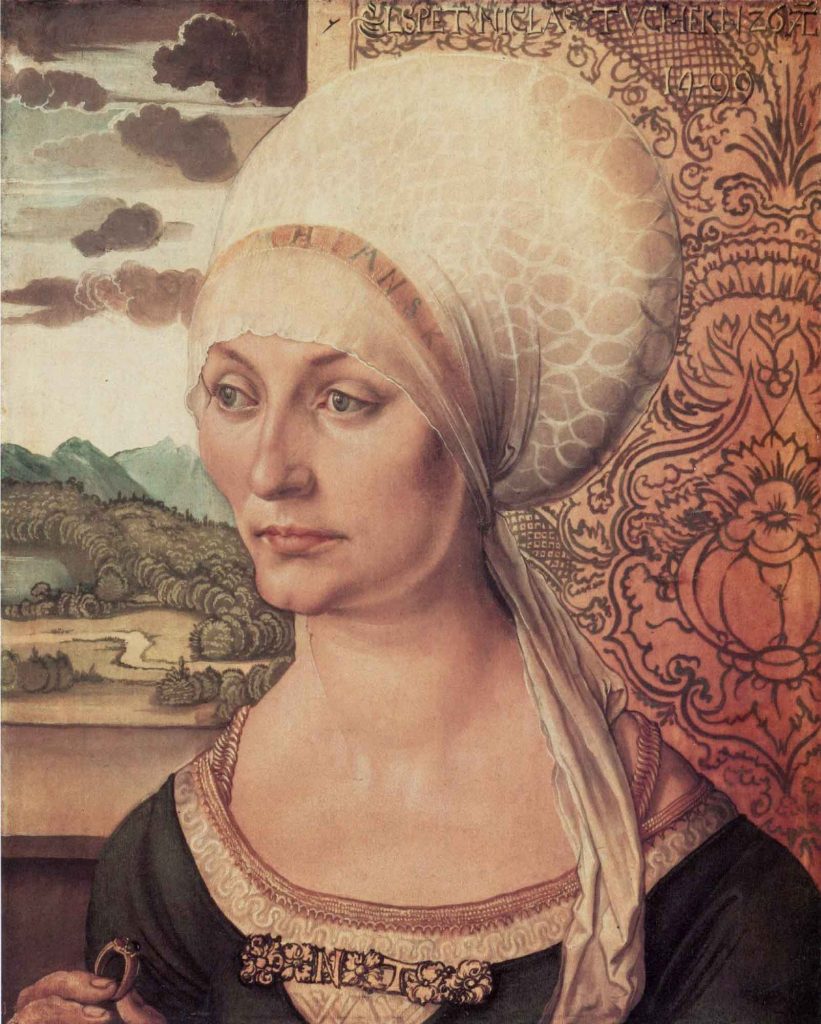 Albrecht Dürer, Elsbeth Tucher'in Portresi