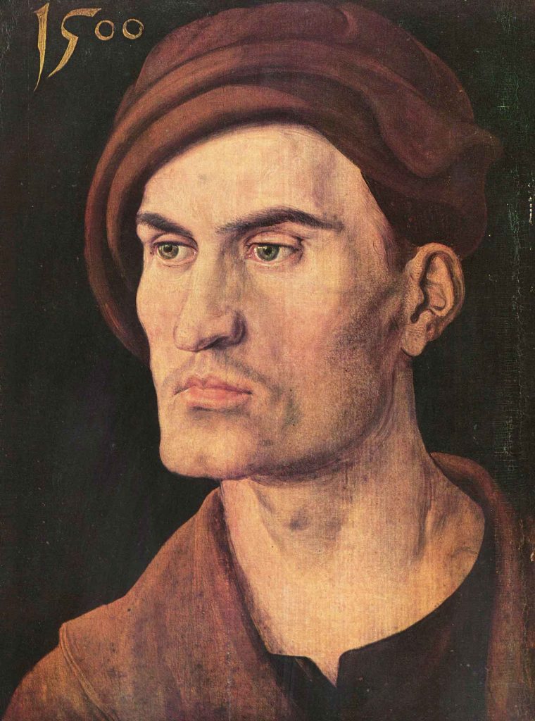 Albrecht Dürer, Genç Adam Portresi