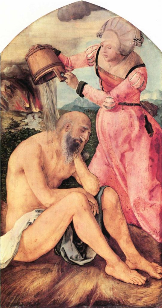 Albrecht Dürer, Job ve Eşi