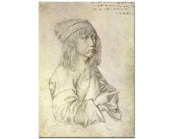 Albrecht Dürer, Kendi Portresi 13 Yaş
