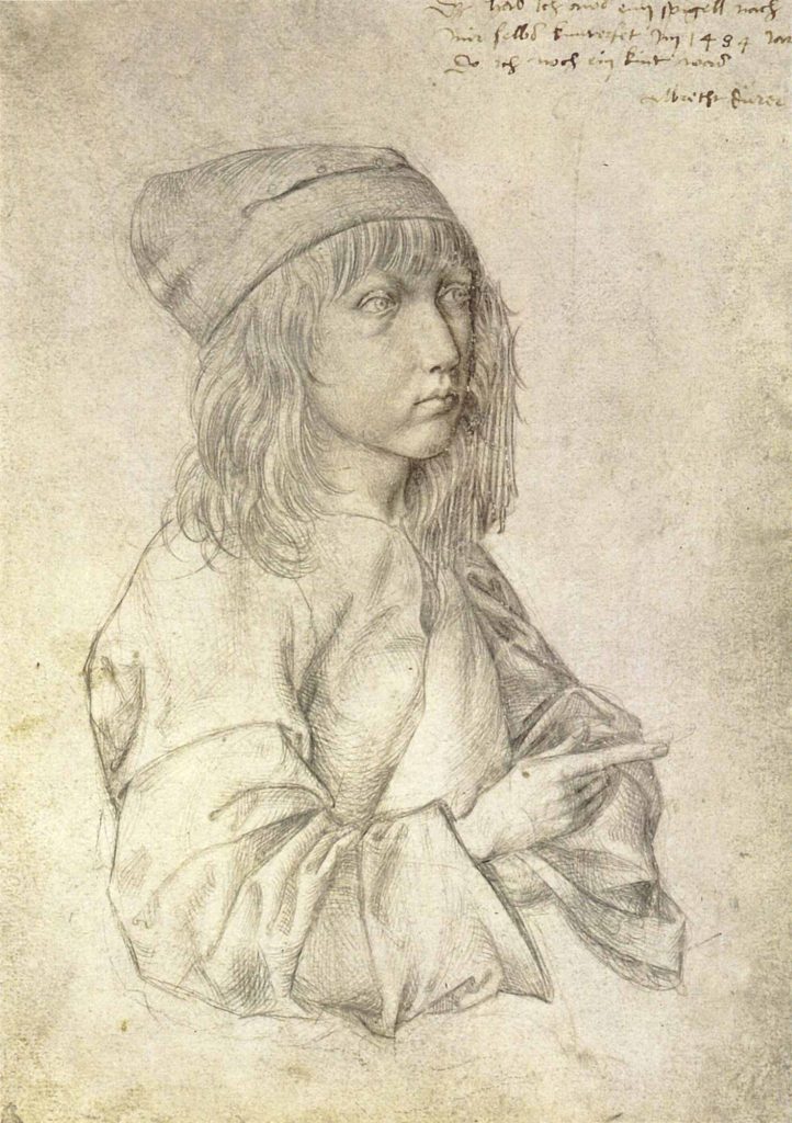 Albrecht Dürer, Kendi Portresi 13 Yaş