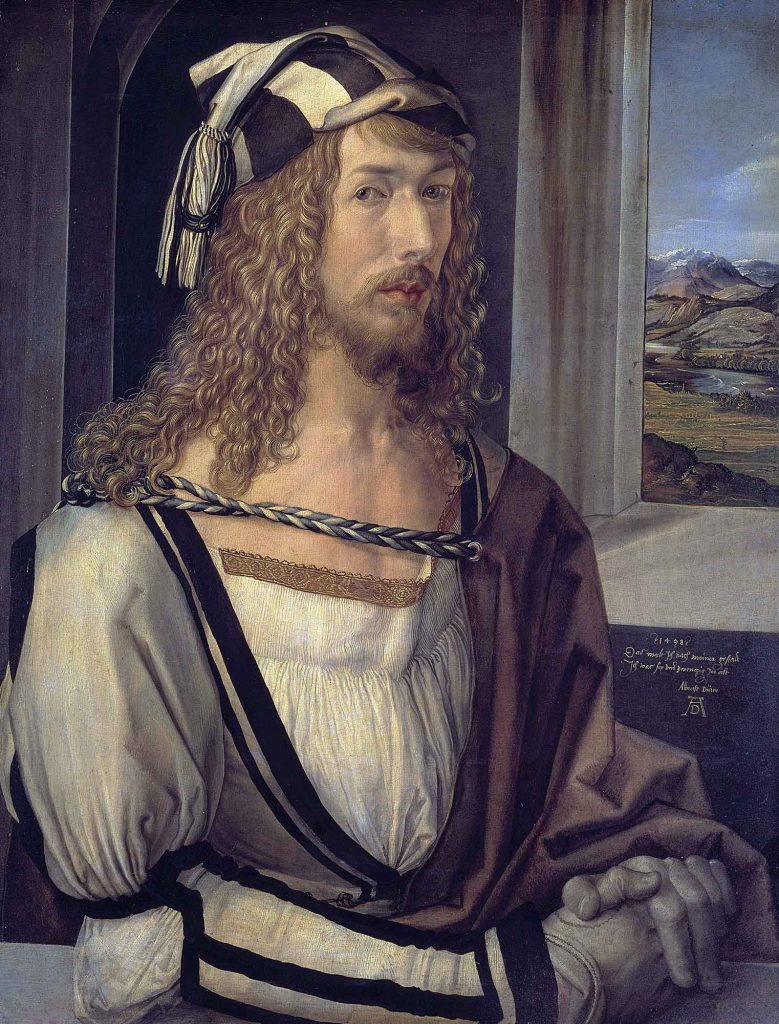 Albrecht Dürer, Kendi Portresi 26 Yaşında