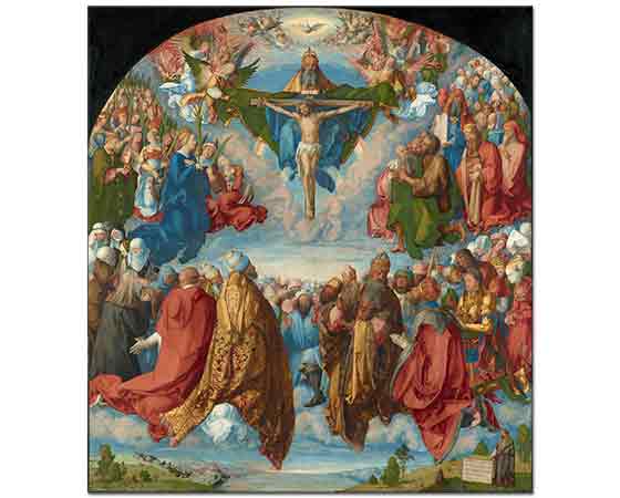 Albrecht Dürer, Kutsal üçlüye Tapınma