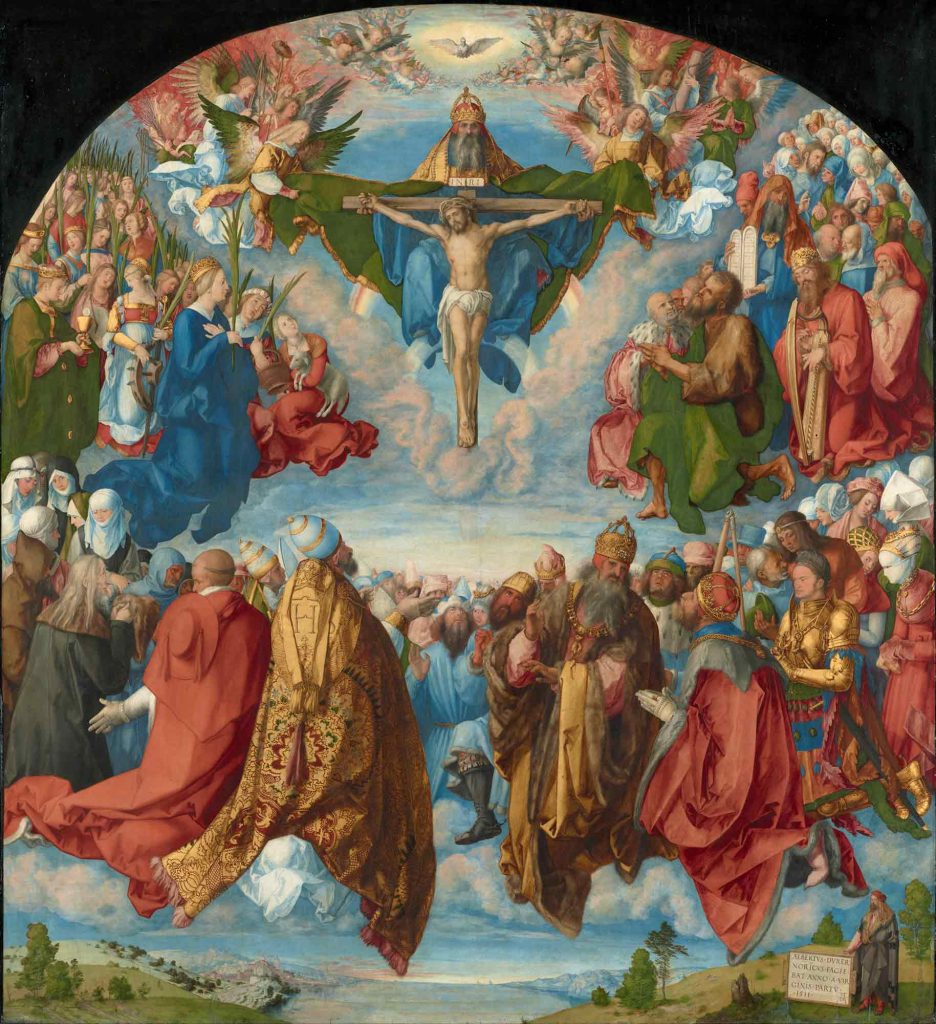 Albrecht Dürer, Kutsal üçlüye Tapınma