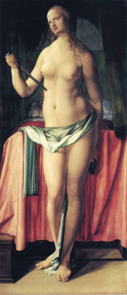 Albrecht Dürer, Lucrezia'nın intiharı