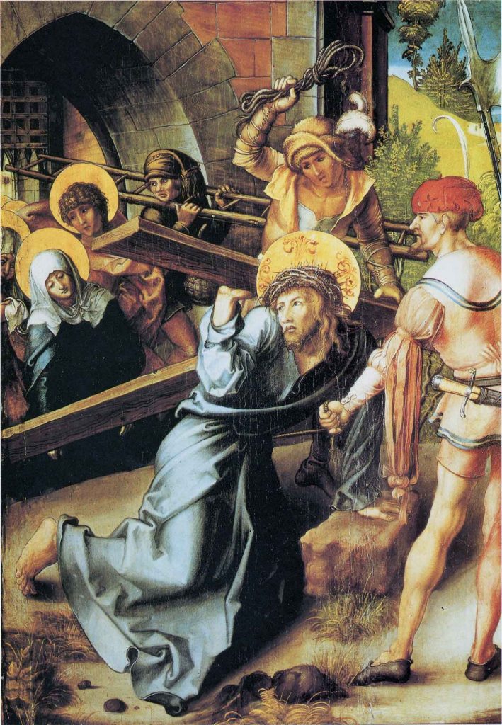 Albrecht Dürer, Meryem'in Yedi Çilesi Çarmıhını Taşıyan Isa