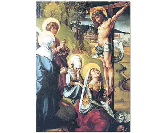 Albrecht Dürer, Meryem'in Yedi Çilesi Çarmıhta Isa