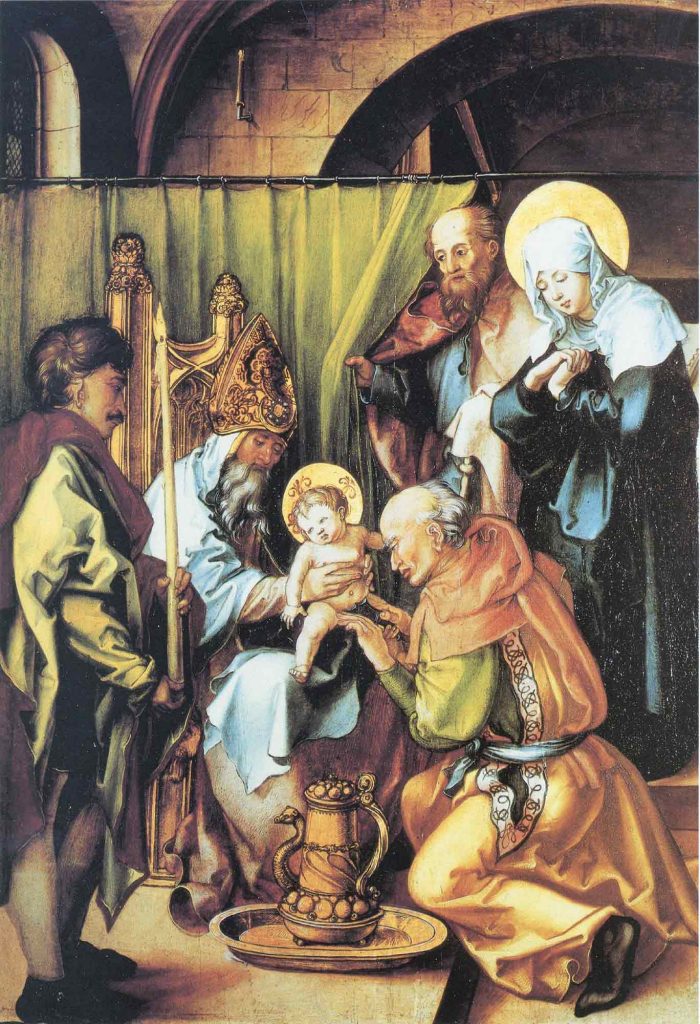 Albrecht Dürer, Meryem'in Yedi Çilesi Isa'nın Sünnet Edilmesi