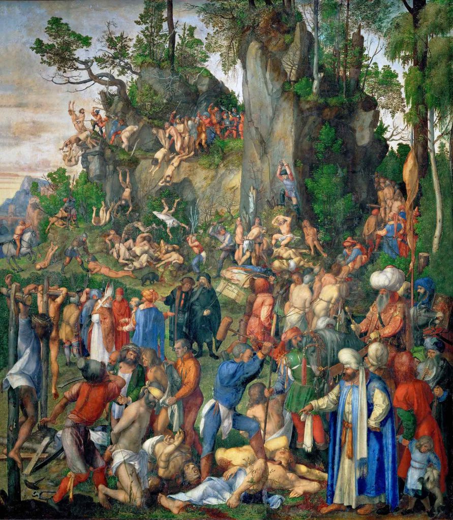 Albrecht Dürer, On Bin Hristiyan'ın Katledilmesi