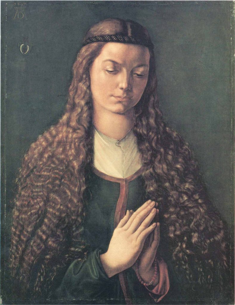 Albrecht Dürer, Saçları Açık Genç Fürleger'in Portresi